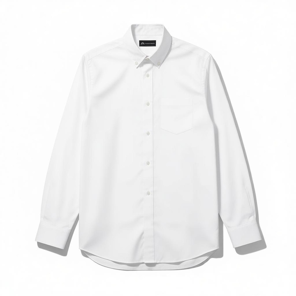NWT Tommy Hilfiger Oxford Long Sleeve Button Down Dress Shirt Cotton Blend